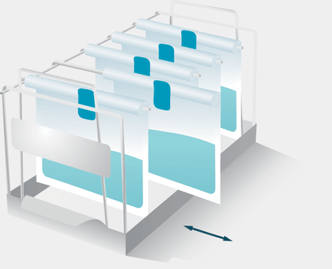 BagFilter Roll - BagRack Slide均质袋滑动架的理想选择