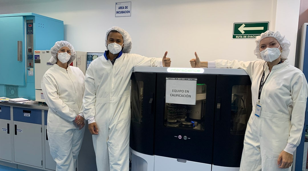 在墨西哥安装ScanStation菌落实时培养和计数工作站 