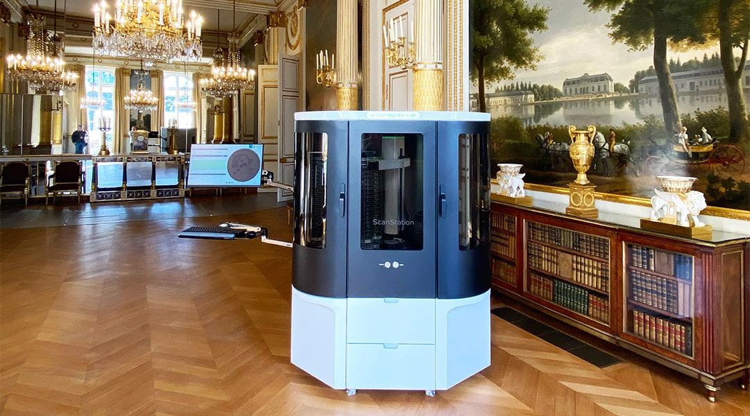 ScanStation 在爱丽舍总统府展示