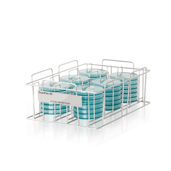 Petripile 90 (货号 241 090) - 培养皿存储架 - 可放置36个Ø 90 毫米培养皿