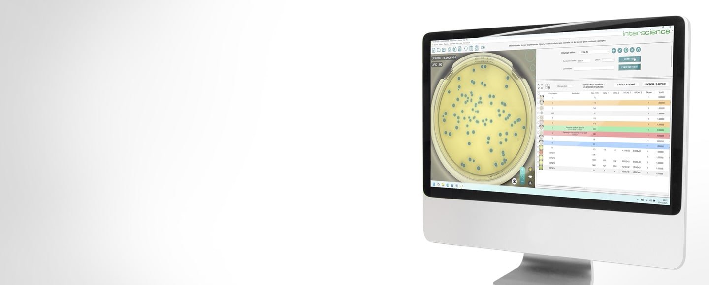 Logiciel démo Scan - bandeau