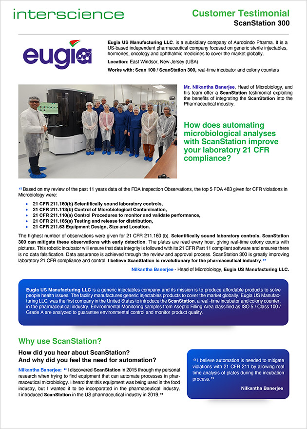 使用ScanStation 进行自动化微生物分析如何提高实验室的 21 CFR 合规性？(英文)